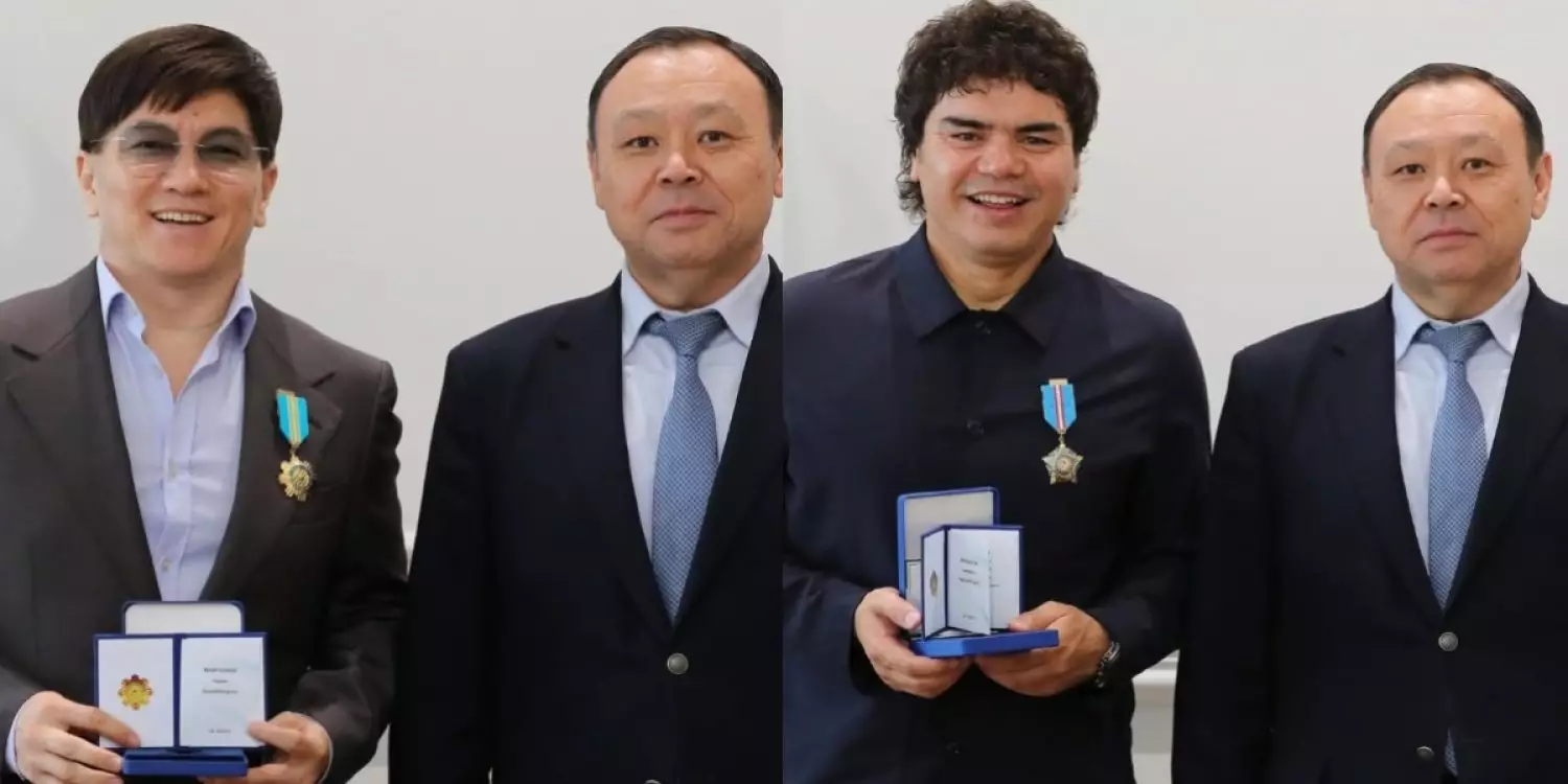 Мейрамбектен кейін Сәкен мен Кенжебек те марапат алды