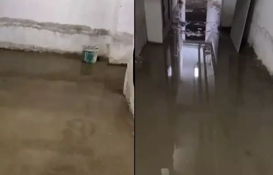 Ақтөбеде «Альтаир» салған жаңа үйді су басты