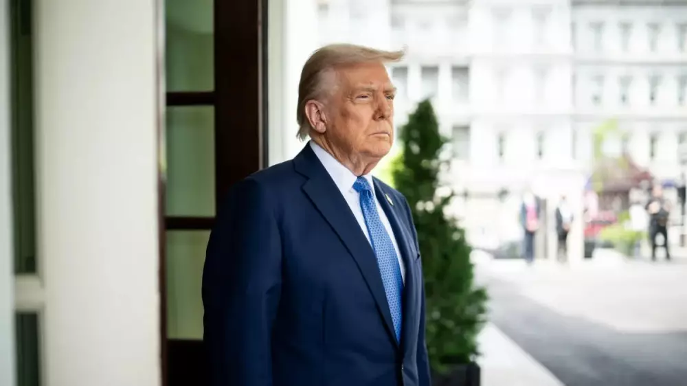 Зловещее послание Трампу оставили на самом видном месте в Вашингтоне