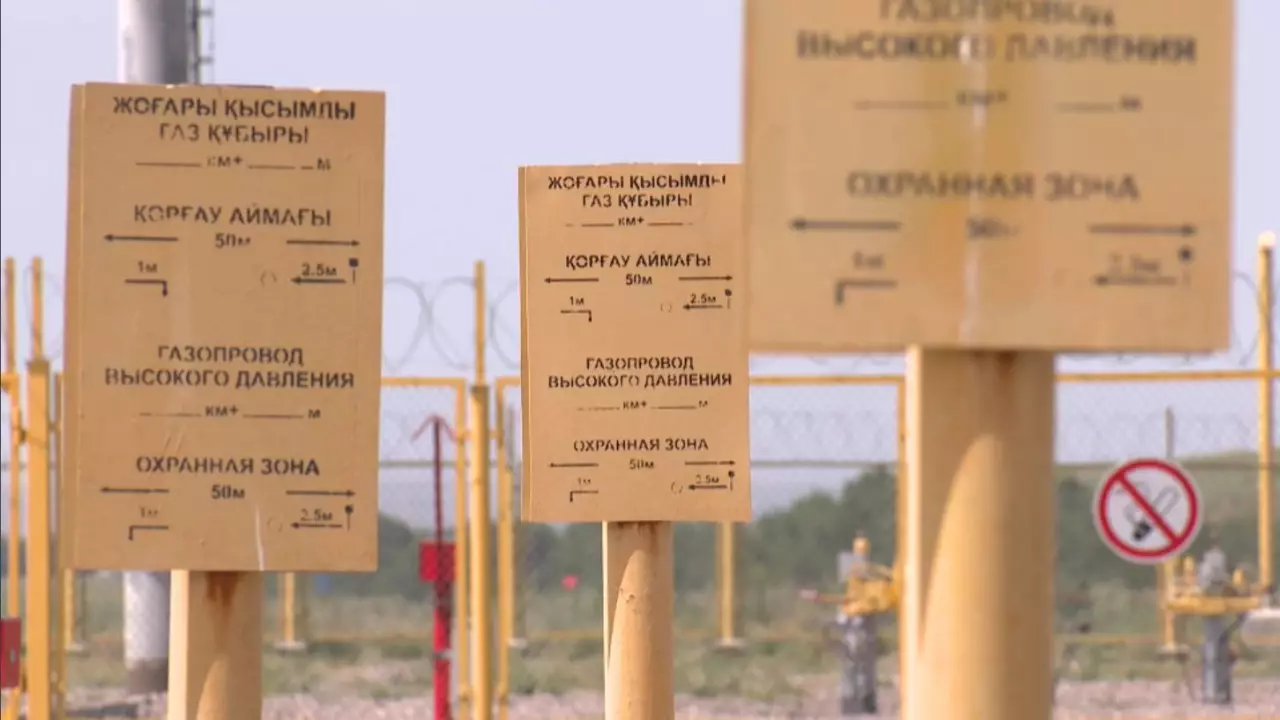 Газ құбыры тартылған жерде қандай қауіпті ескерген жөн?