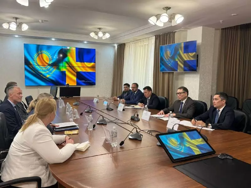 Казахстан и Швеция обсудили расширение торгового и промышленного сотрудничества.