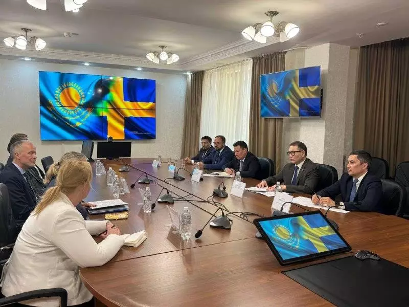 Казахстан и Швеция обсуждают расширение торгового и промышленного сотрудничества.