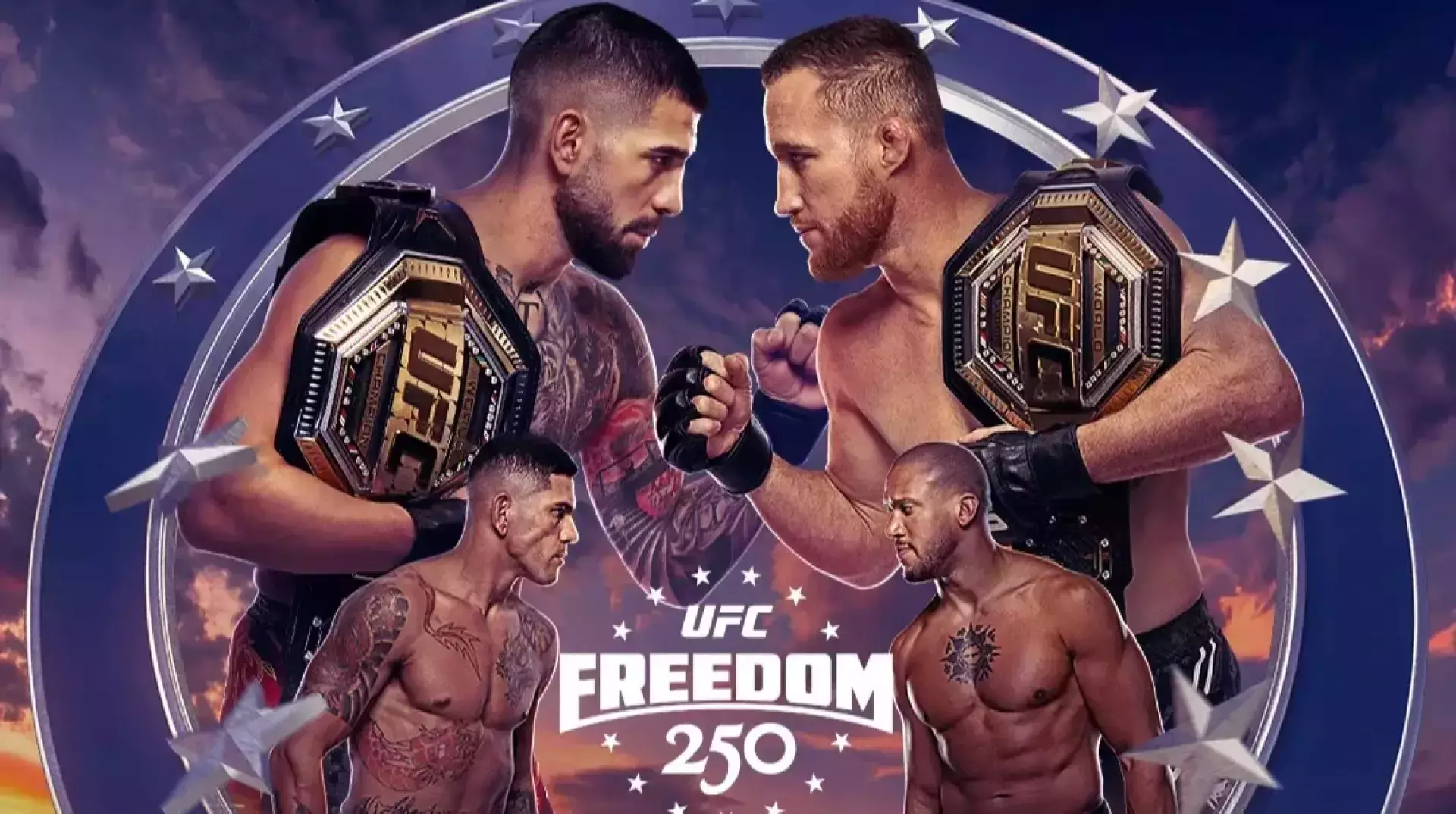 Стали известны результаты взвешивания перед UFC Freedom 250