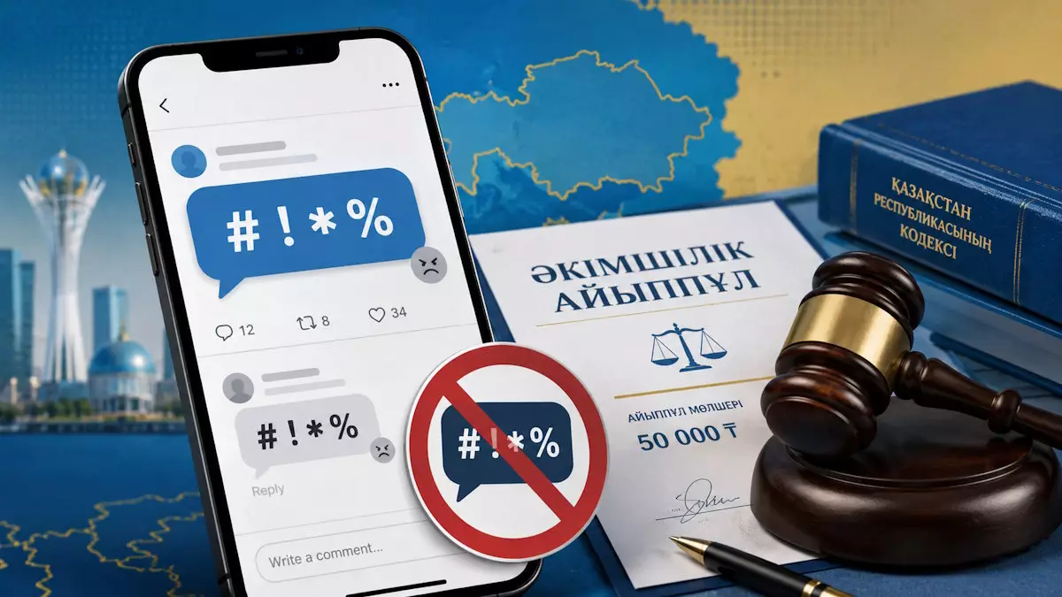 Казахстанцев будут штрафовать за мат в интернете