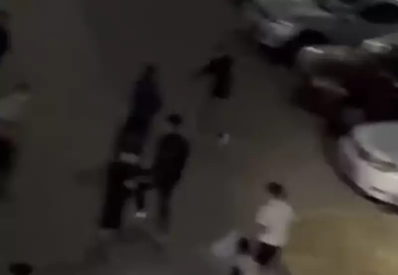 Массовая драка в Астане попала на видео