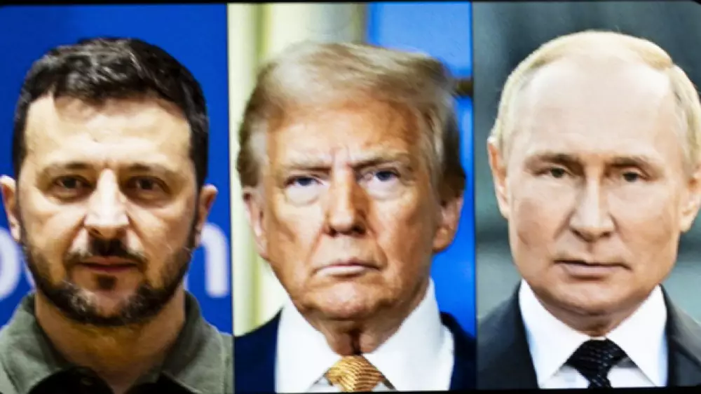 Трамп провел телефонные разговоры с Путиным и Зеленским