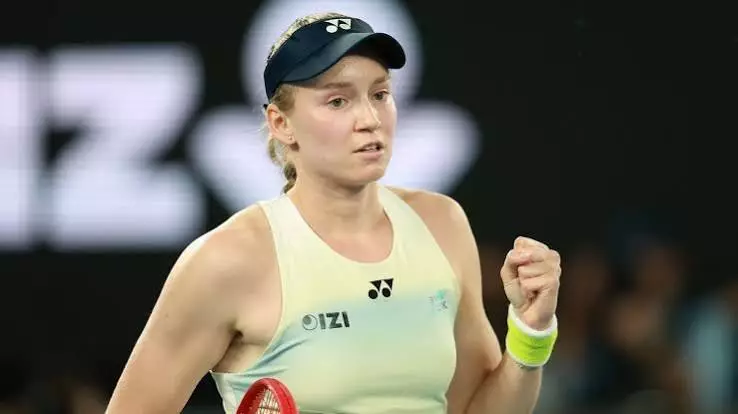 Елена Рыбакина Дубайдағы жарысты ірі жеңіспен бастады