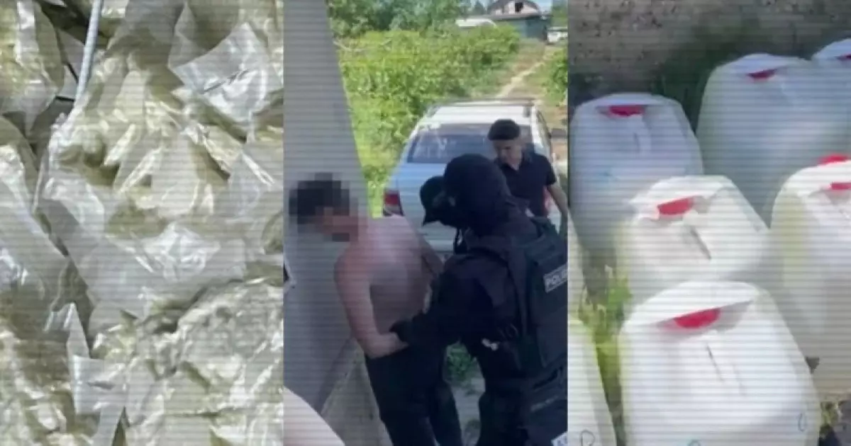  Алматы облысында жасырын есірткі зертханасы  анықталды 