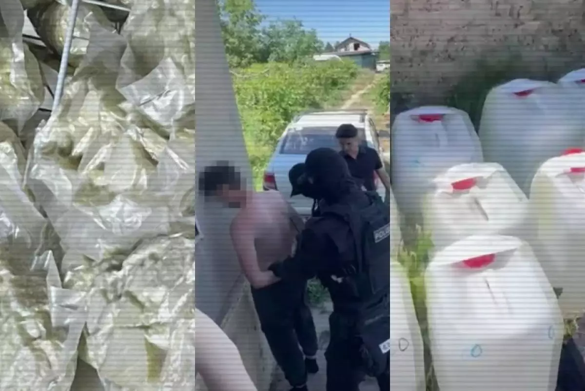 Алматы облысында жігіт жеке үйді есірткі лабораториясына айналдырған