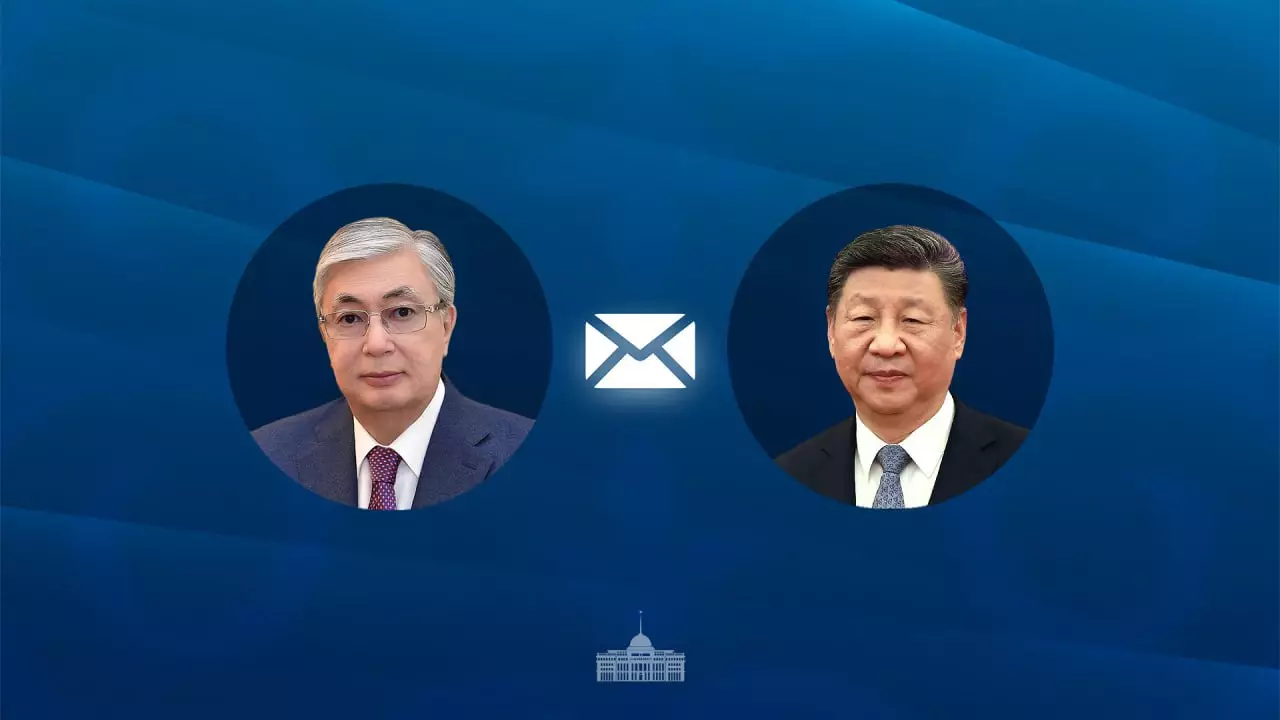 Президент ҚХР Төрағасы Си Цзиньпинге құттықтау жеделхатын жолдады
