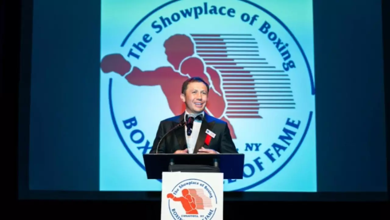 Головкина торжественно включили в IBHOF