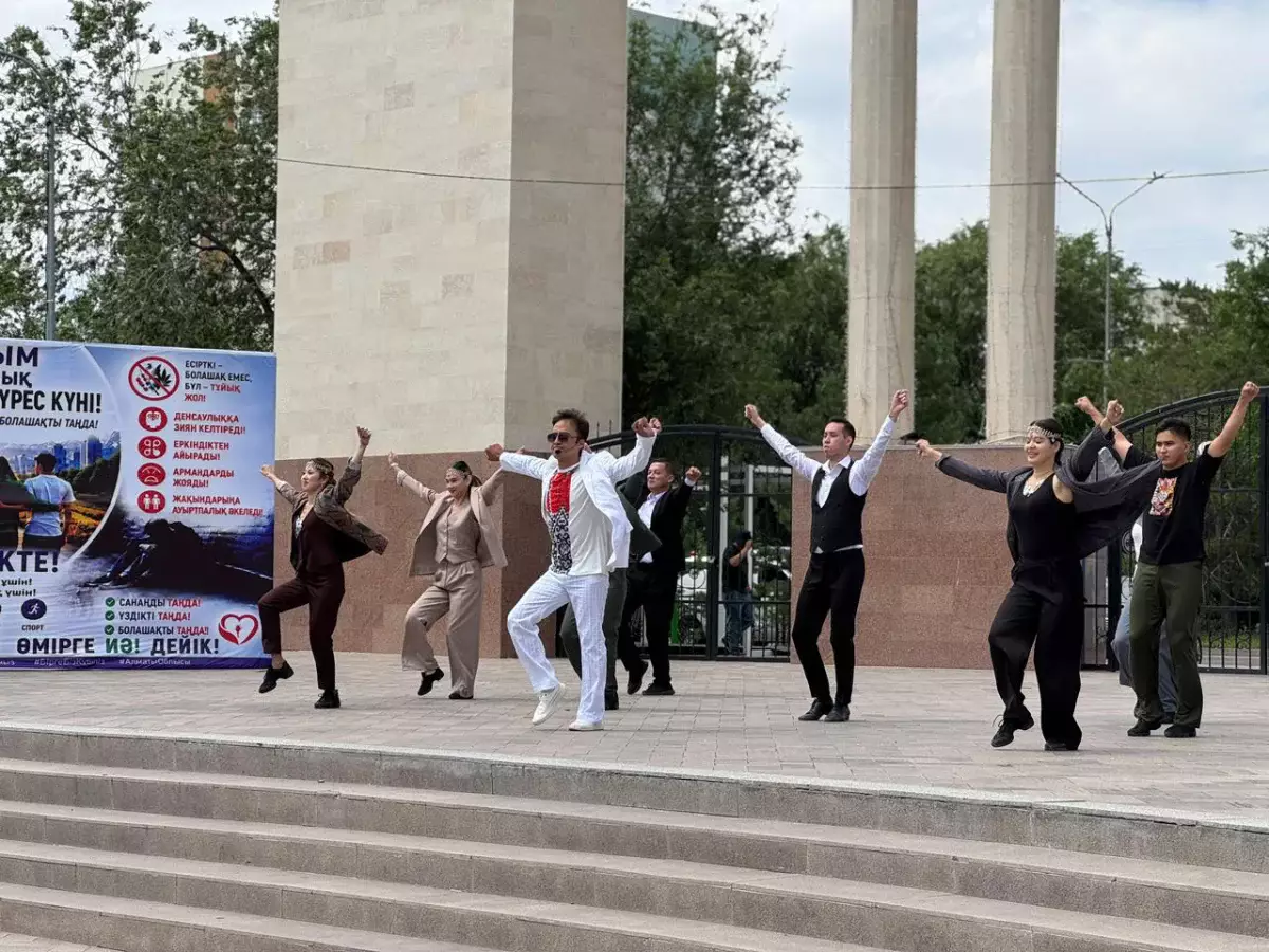 Біздің таңдауымыз – денсаулық: Қонаевта фестиваль өтті