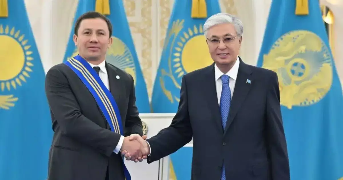 Тоқаев Головкинді Бокс даңқы залына енуімен құттықтады