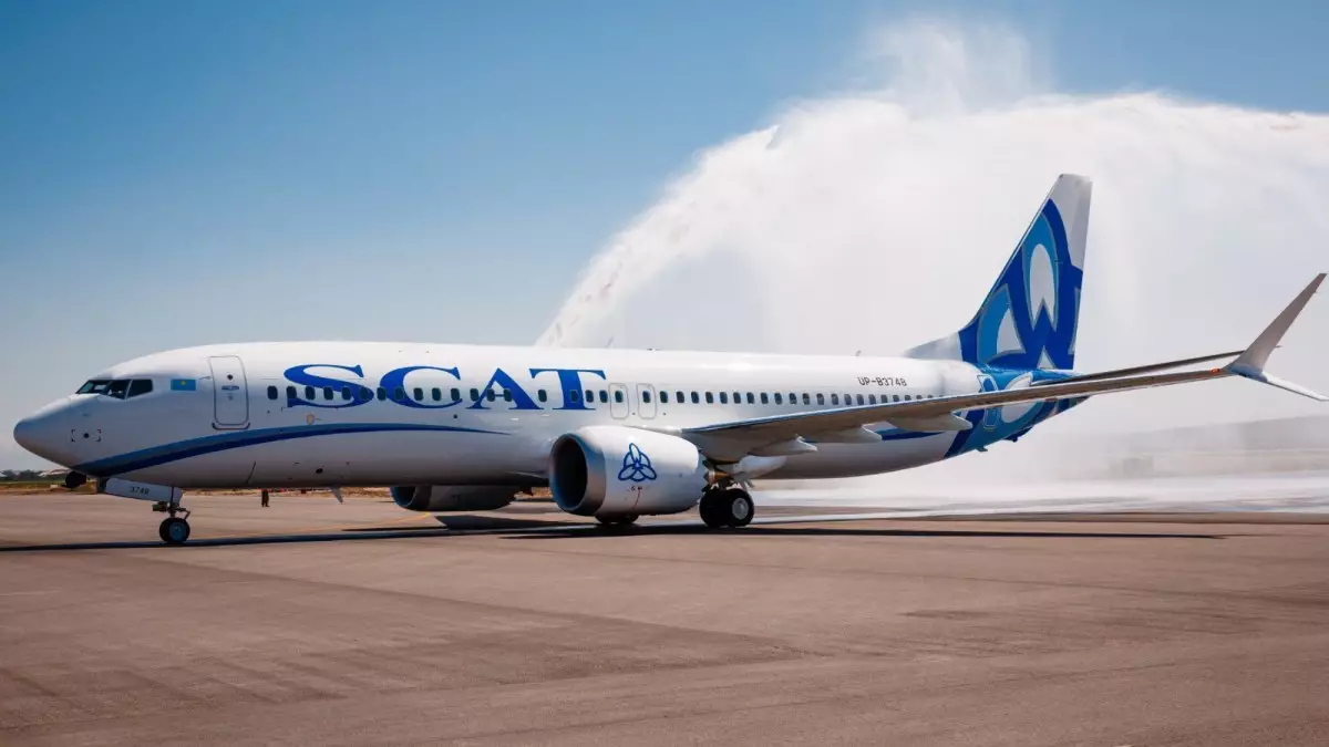  SCAT Airlines Шымкенттен Новосібірге тікелей рейстерді іске қосты 