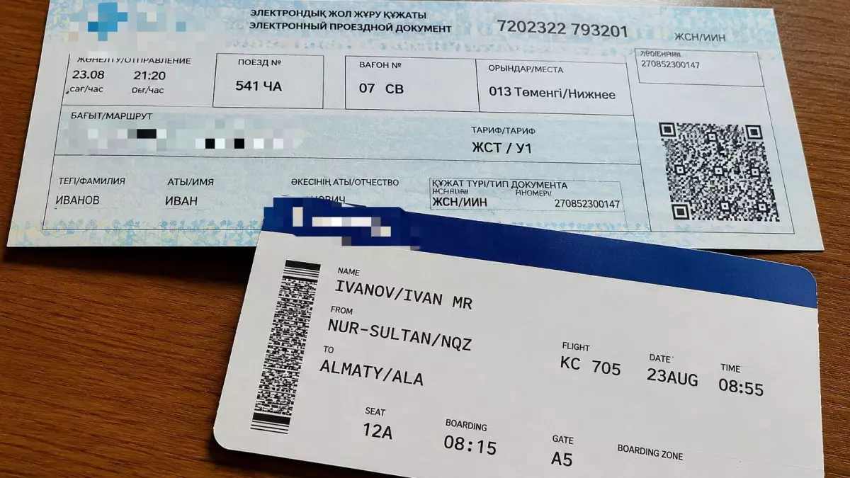  Неліктен Қазақстанда пойыз билеттері кейде ұшақ билеттерінен қымбат болады? 
