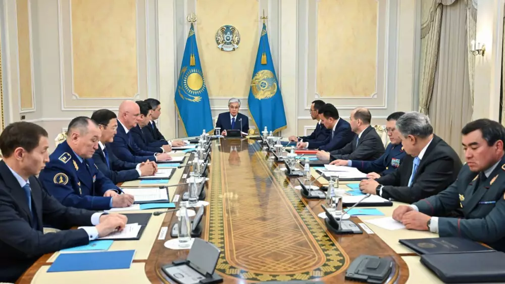 Тоқаев Қауіпсіздік кеңесінің отырысын өткізді