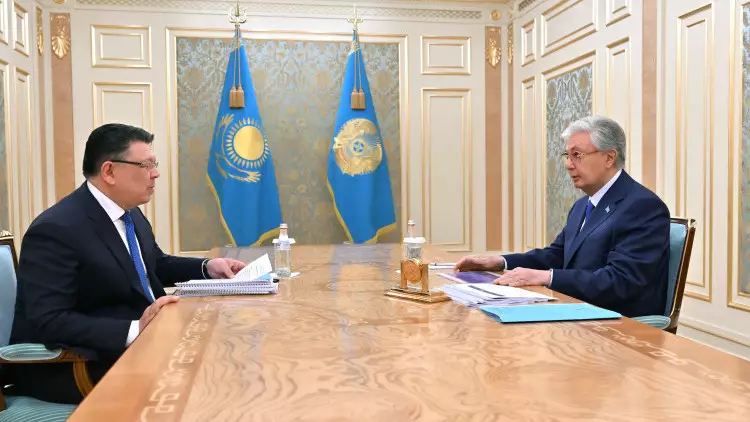 Президент дал ряд поручений Канату Бозымбаеву