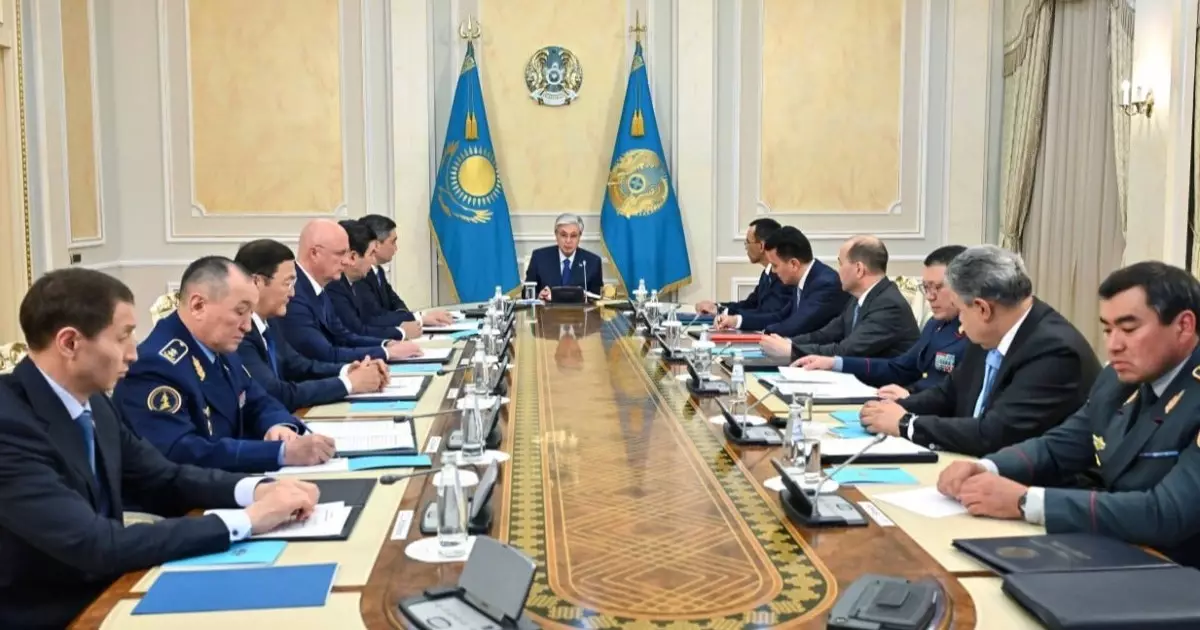  Мемлекет басшысы Қауіпсіздік Кеңесінің отырысын өткізді 