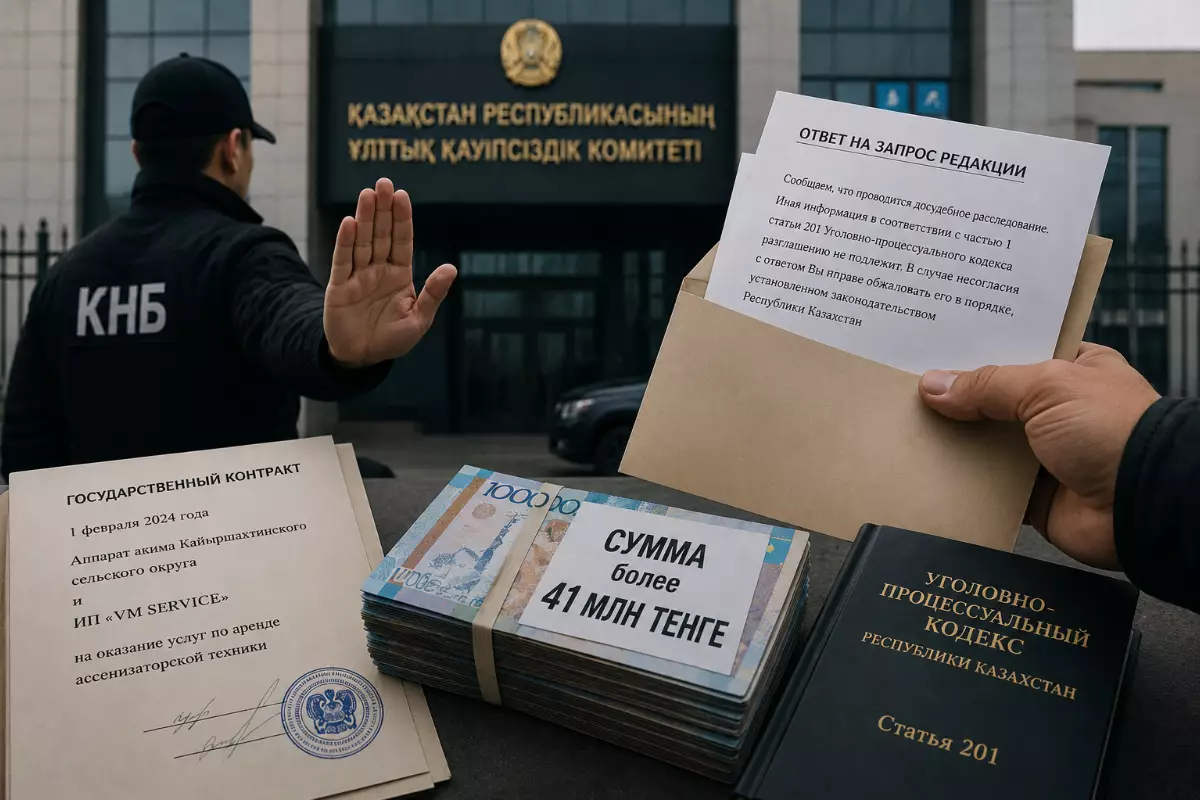 КНБ засекретил подробности дела о задержании заместителя акима Атырау