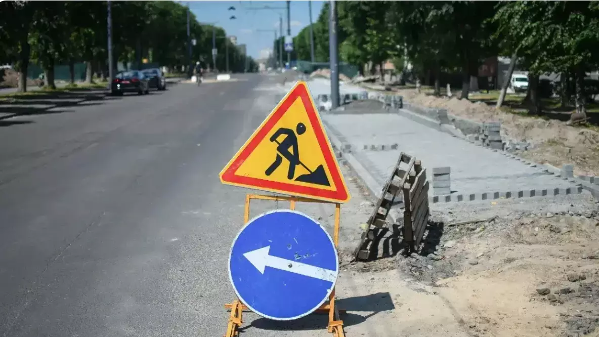 Астанада Бараев көшесінің бір бөлігі уақытша жөндеу жұмыстарына жабылады