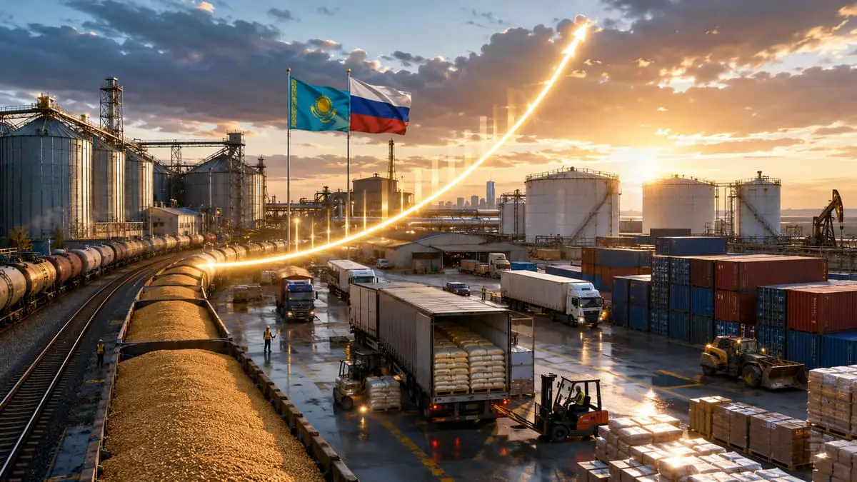 Несмотря на санкции, товарооборот Казахстана и России в 2026 году превысит 30 миллиардов долларов.