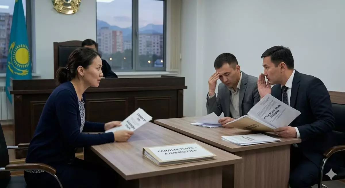 "Подарил" авто сестре и скрыл доходы: в Алматы отец троих детей пытался урезать алименты