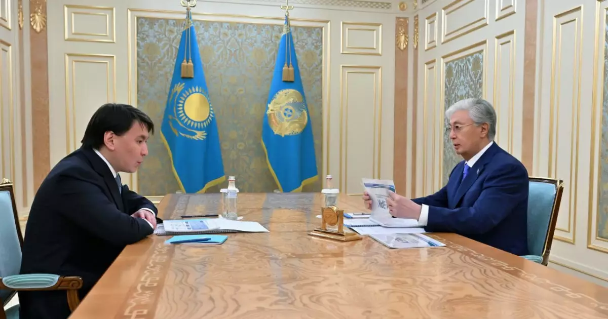  Президент Бәсекелестікті қорғау және дамыту агенттігінің төрағасы Марат Омаровты қабылдады 