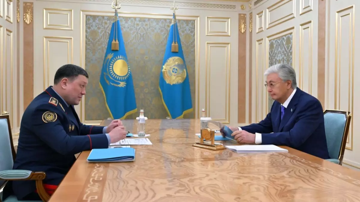  Тоқаев ішкі істер министрі Сәденовке бірқатар тапсырма берді 