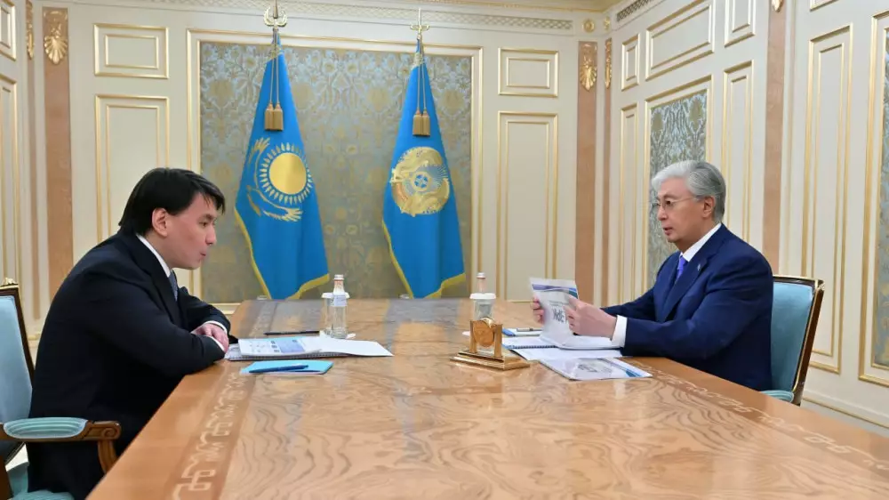 Тоқаев Бәсекелестікті қорғау және дамыту агенттігі төрағасын қабылдады