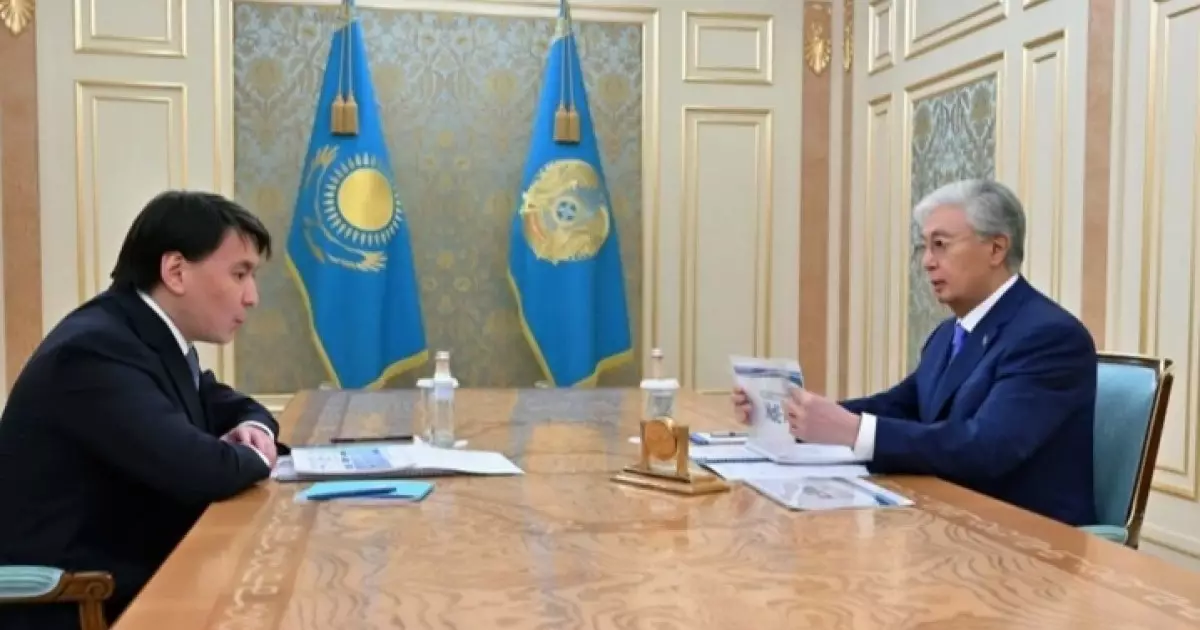  Тоқаев Бәсекелестікті қорғау және дамыту агенттігінің төрағасын қабылдады 