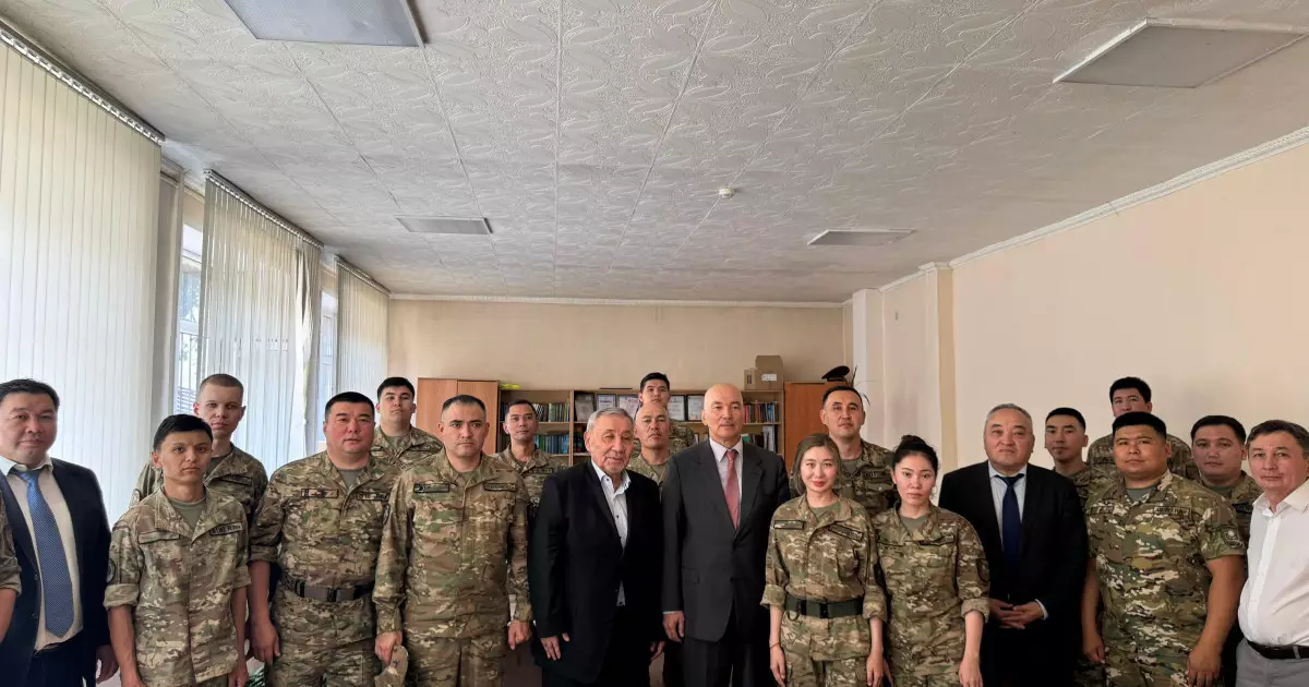   Ұлттық ұлан әскери қызметшілерімен құқықтық тәрбие тақырыбында кездесу өтті   