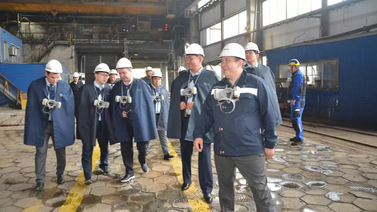 Қазақмыс Жезқазған өндірістік алаңын жаңғыртудың ауқымды бағдарламасын жүзеге асыруда
