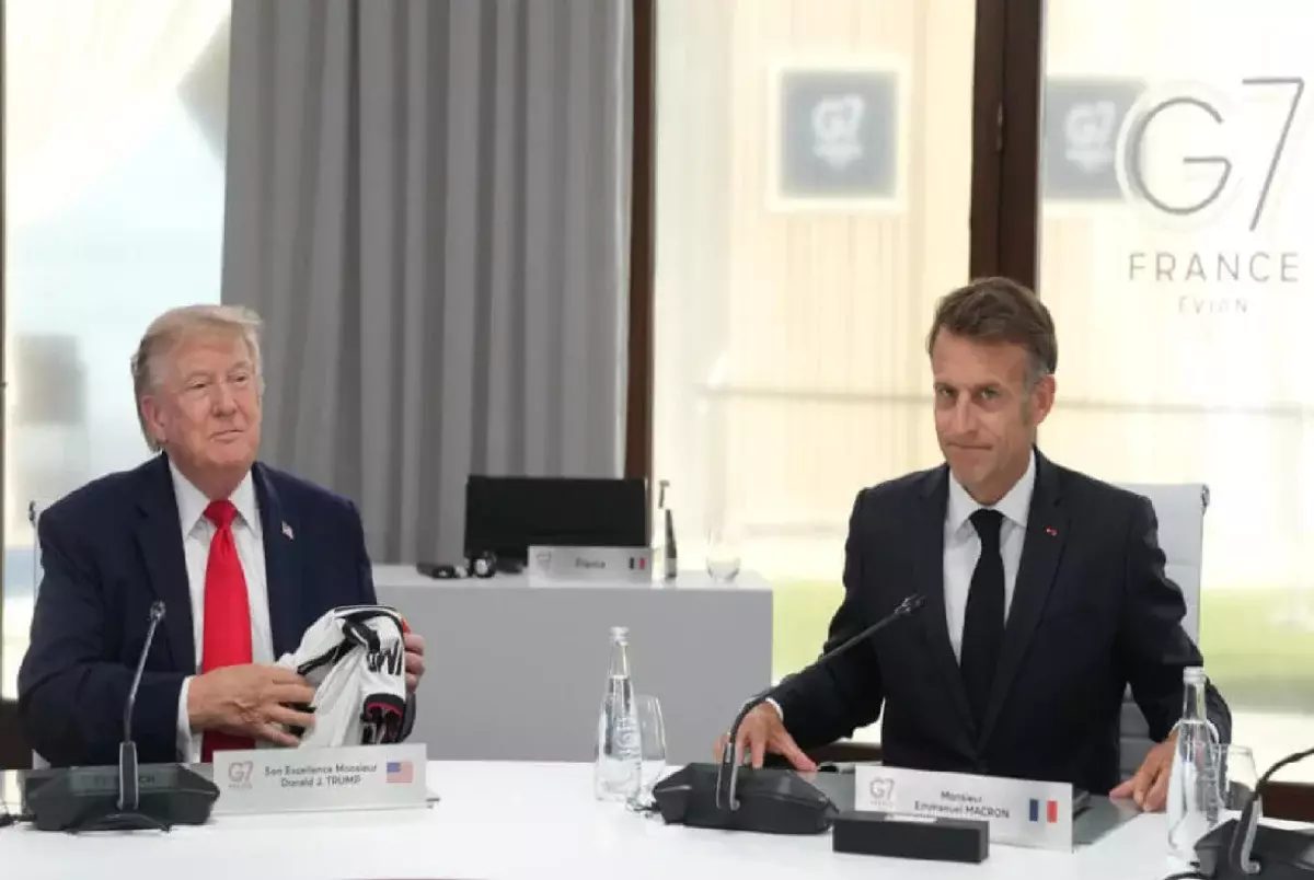 «Я здесь главный»: Дональд Трамп эффектно опоздал на заседание G7