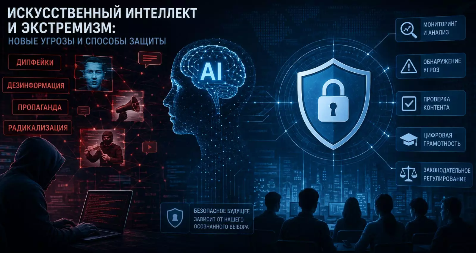 Искусственный интеллект и экстремизм: новые угрозы и способы защиты