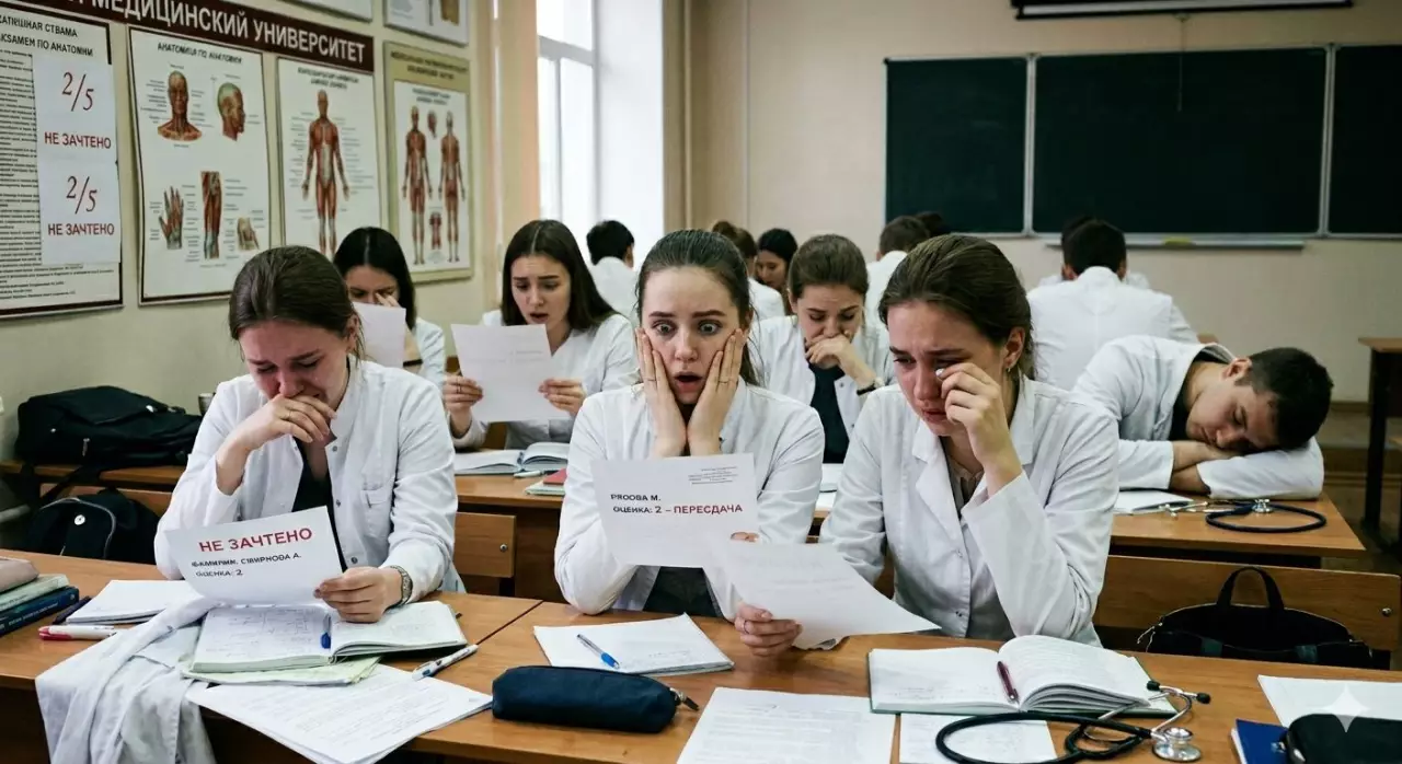 Будущие медики в Караганде массово не прошли итоговую аттестацию
