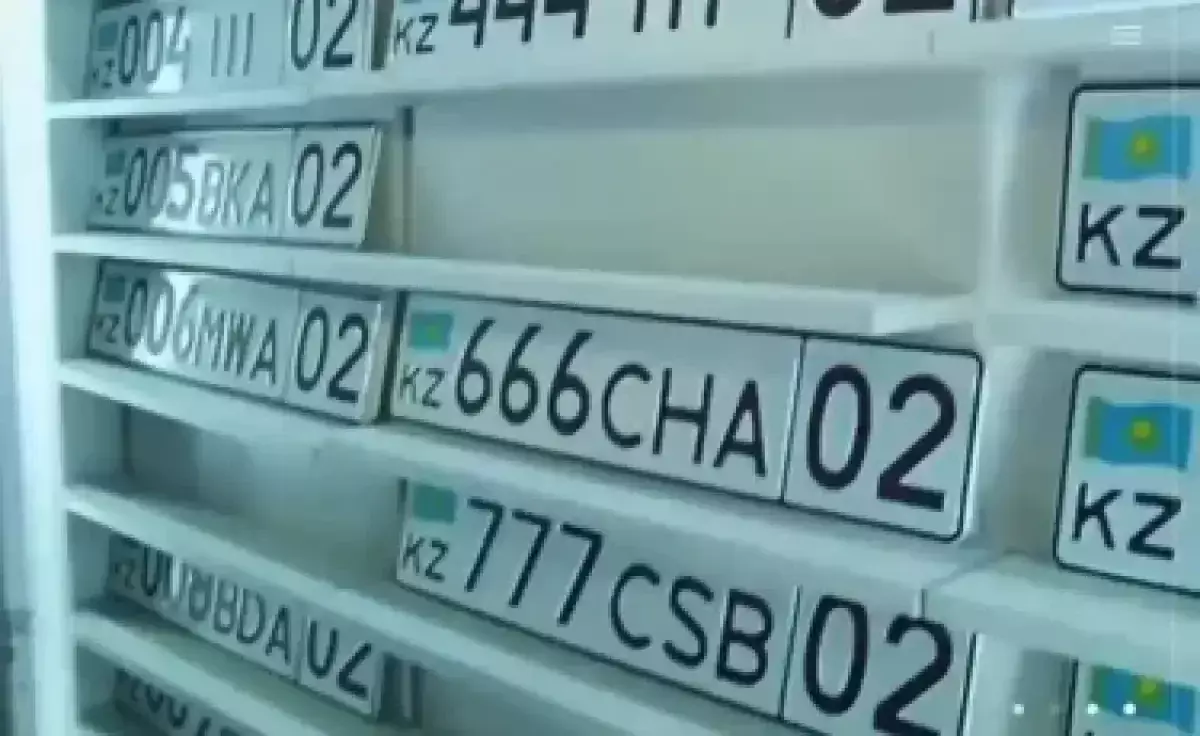 Республикалық рейдтер барысында жалған нөмірлі 500-ден астам автокөлік анықталды