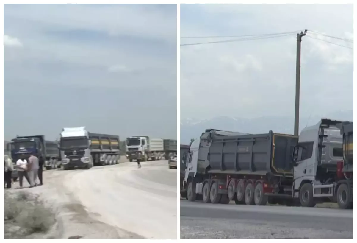 "8 тоннадан асатын көліктерге тыйым": Түркістан облысында жүргізушілер айыппұл көбейіп, жұмыстары тоқтағанына шағымдануда