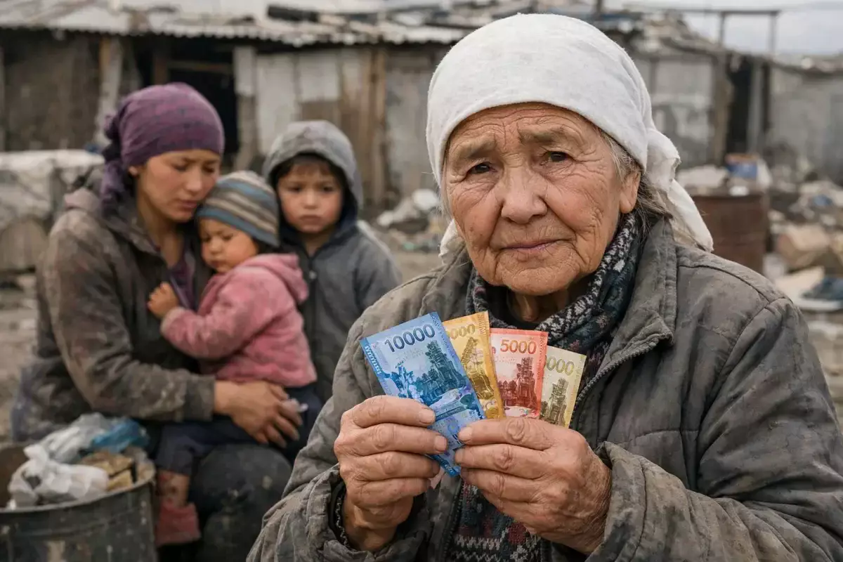 В Казахстане урезали число семей, получающих помощь от государства