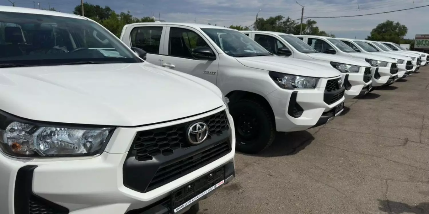 Қазақмыс корпорациясы автопаркті жаңарту аясында 10 жаңа көлік алды