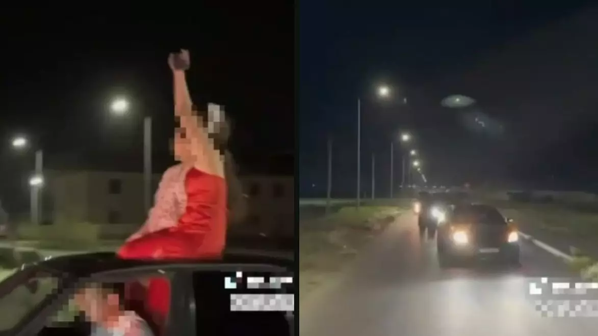 Свадебный кортеж едва не устроил ДТП в Туркестане