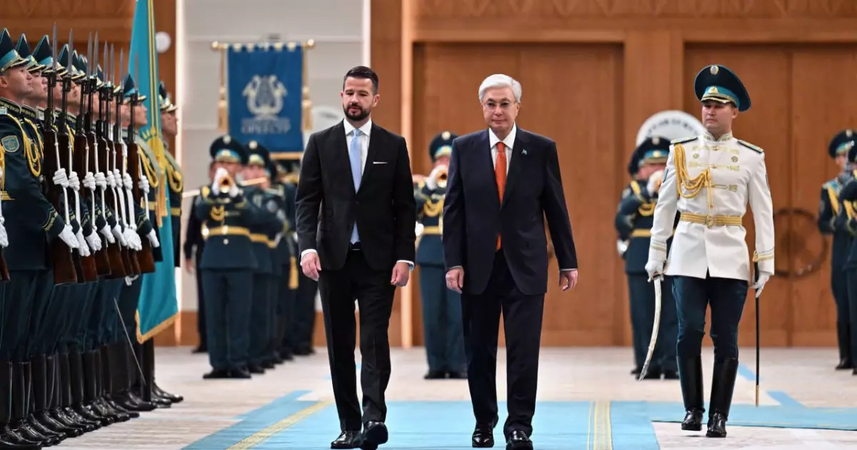  Черногория Президенті Қазақстанға ресми сапармен келді 