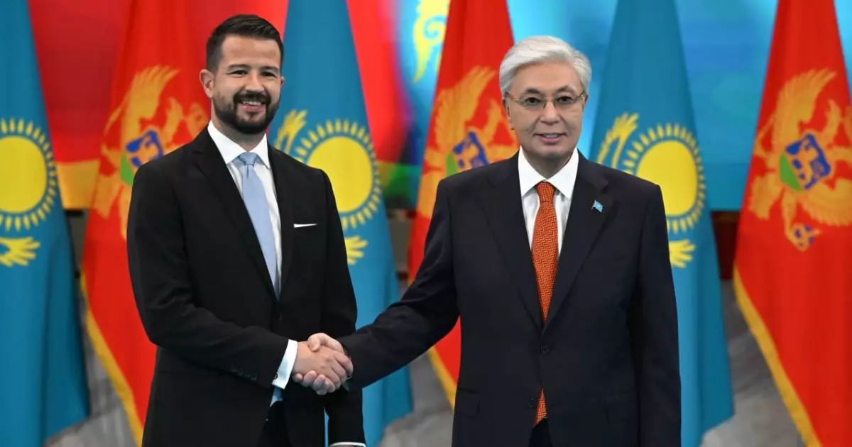  Қазақстан мен Черногория президенттері шағын құрамда келіссөз жүргізді 