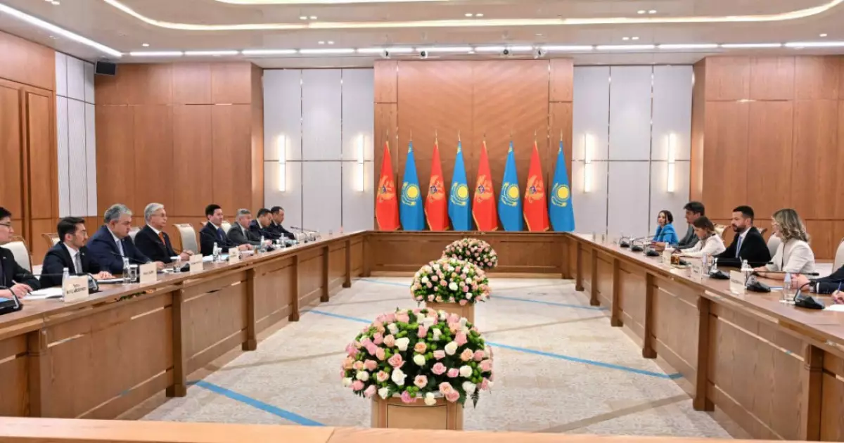  Қасым-Жомарт Тоқаев пен Яков Милатович кеңейтілген құрамда келіссөз жүргізді 