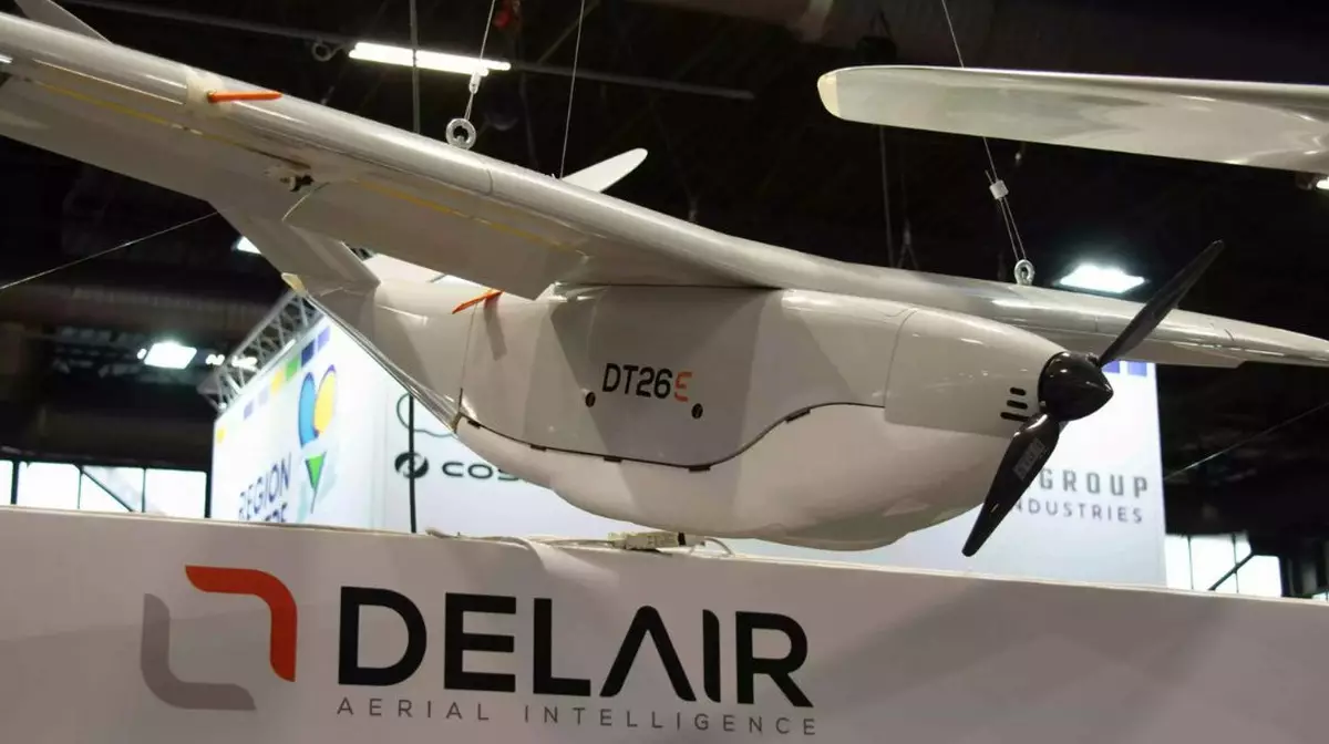 Во Франции атаковали завод Delair, поставляющий дроны в Украину