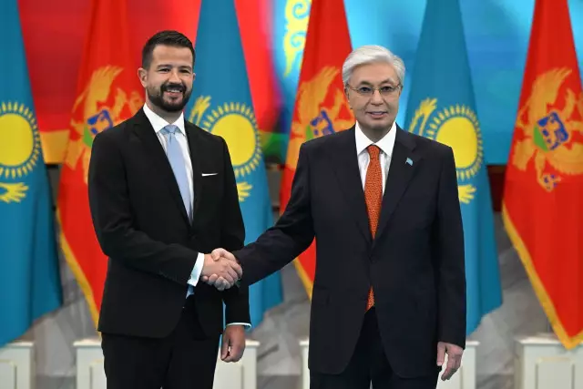 Қазақстан мен Черногория президенттері келіссөз жүргізді