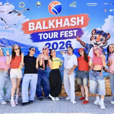 Дроны, самый большой казыбургер и концерты: в Балхаше стартовал Balkhash Tour Fest – 2026