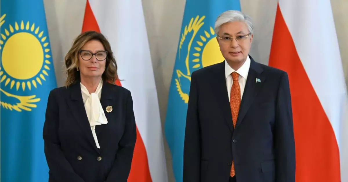   Президент Польша Сенатының Маршалын қабылдады   
