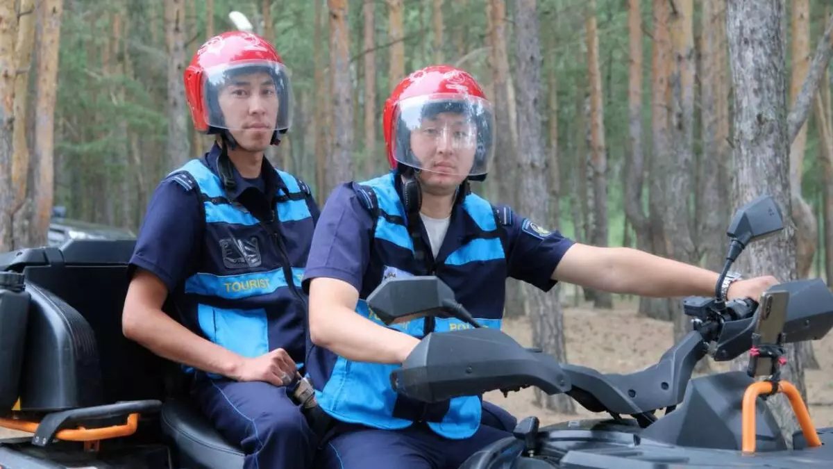 Туристическую полицию в СКО пересадили на квадроциклы