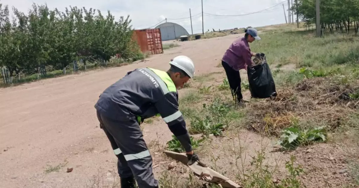  Қазақмыс кәсіпорындарында аумақты абаттандыру жұмысы жүргізілді 