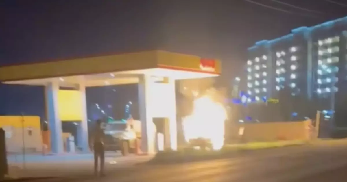   Ақтөбеде газ құю бекетінде көлік өртеніп, үш адам қаза тапты   